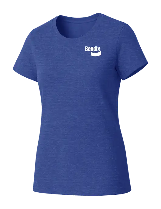 Womens Seriously Soft Royal Frost T-Shirt w/Bendix Logo