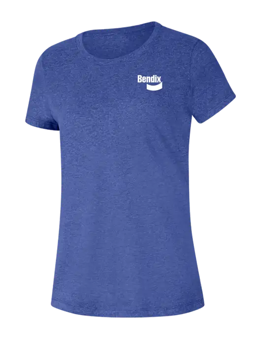 Womens Seriously Soft Royal Frost T-Shirt w/Bendix Logo