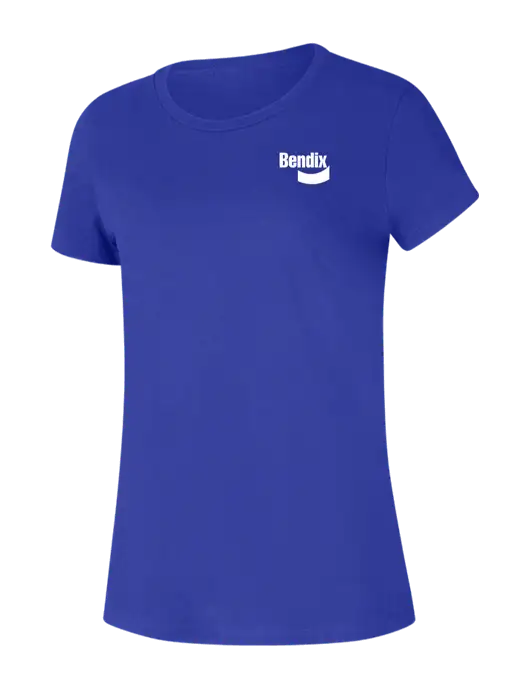 Womens Seriously Soft Royal T-Shirt w/Bendix Logo