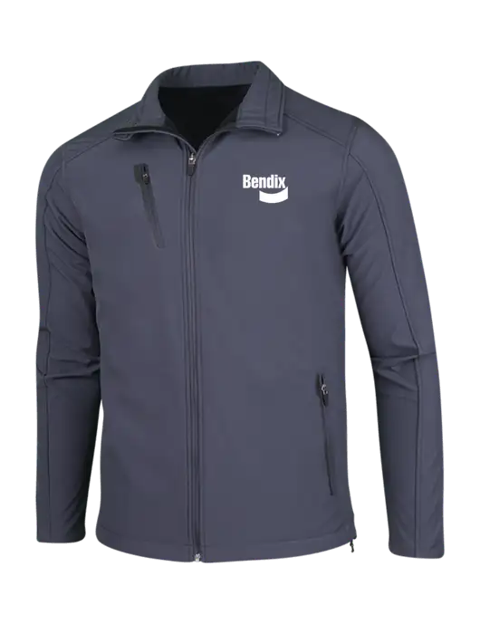 Dark Grey Welded Softshell Jacket w/Bendix Logo
