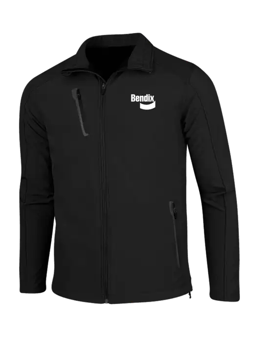 Black Welded Softshell Jacket w/Bendix Logo