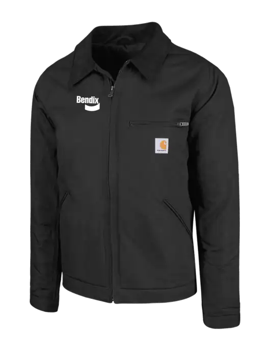 Carhartt Black Duck Detroit Jacket w/Bendix Logo