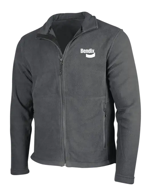 Dark Grey Fleece Jacket w/Bendix Logo