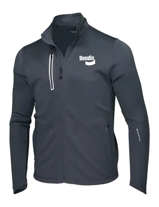OGIO Dark Grey Endurance Fulcrum Full-Zip w/Bendix Logo