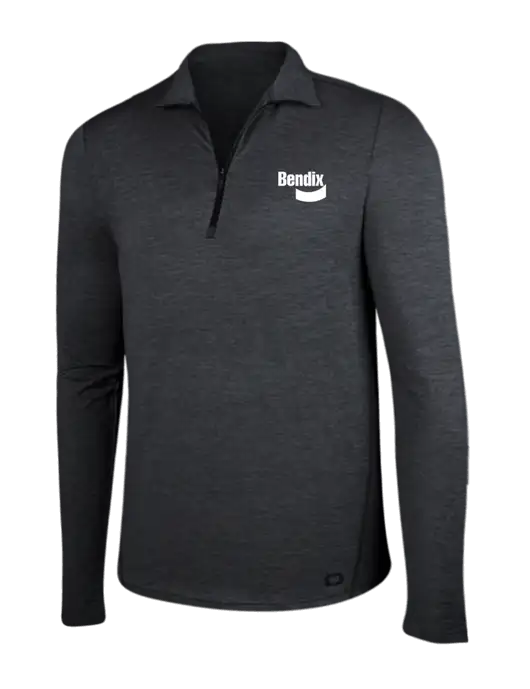 OGIO Blacktop Heather Endurance Force 1/4 Zip w/Bendix Logo