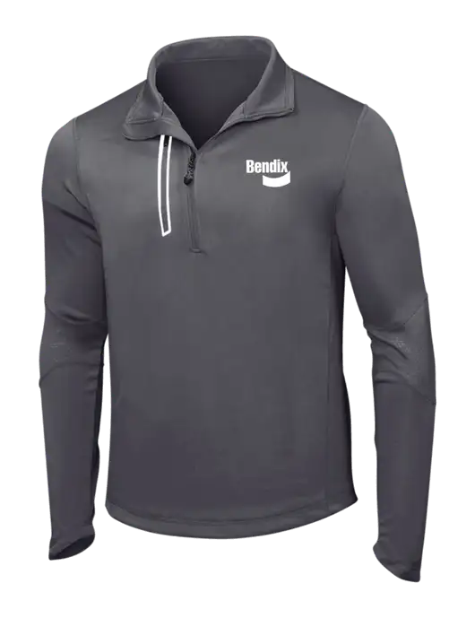 OGIO Gear Grey Endurance Fulcrum 1/4 Zip w/Bendix Logo