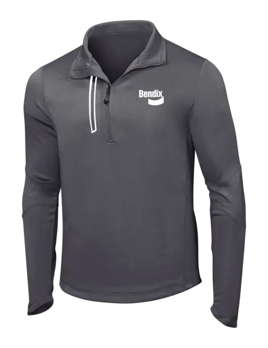 OGIO Gear Grey Endurance Fulcrum 1/4 Zip w/Bendix Logo