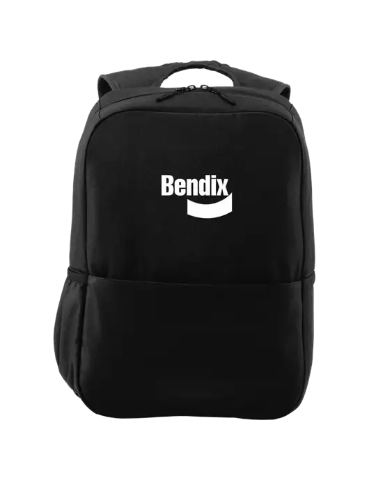 Access Square Laptop Black Backpack w/Bendix Logo