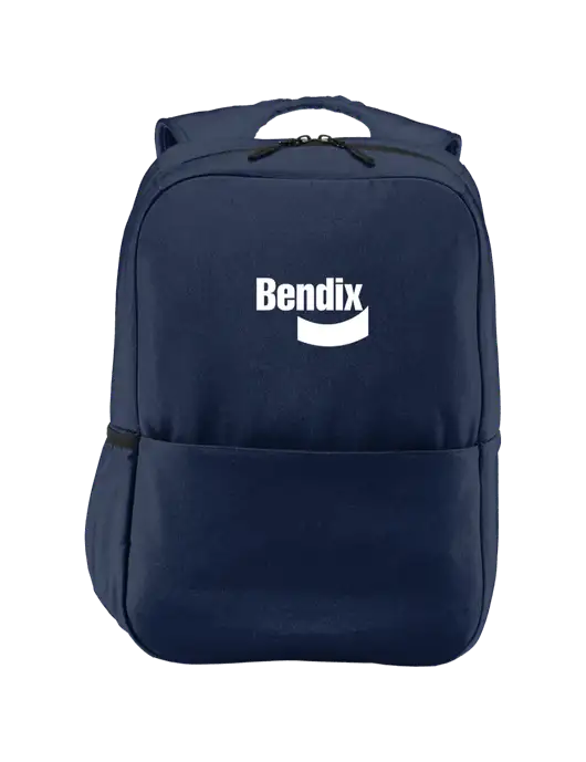 Access Square Laptop River Blue Navy Backpack w/Bendix Logo