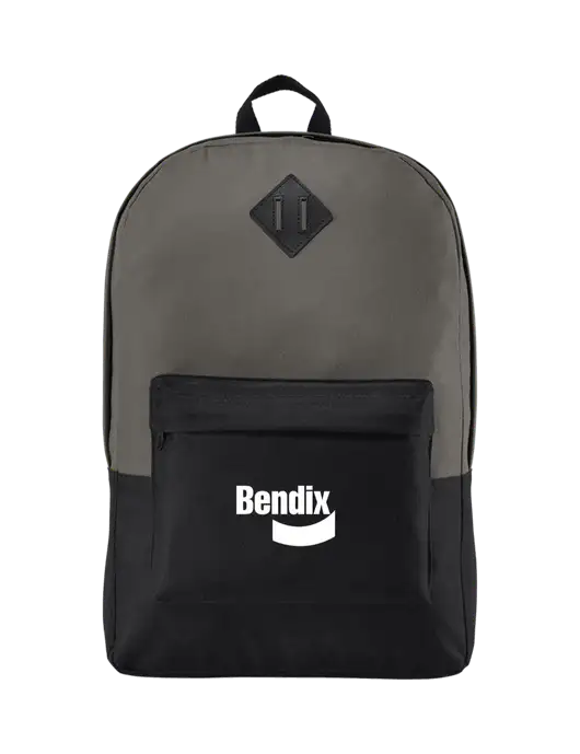 Retro Dark Charcoal/Black Backpack w/Bendix Logo