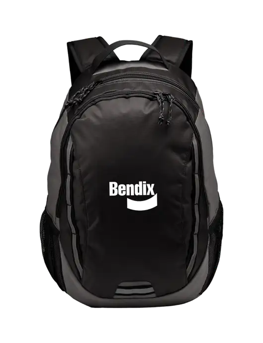 Ridge Charcoal/Dark Charcoal Laptop Backpack w/Bendix Logo