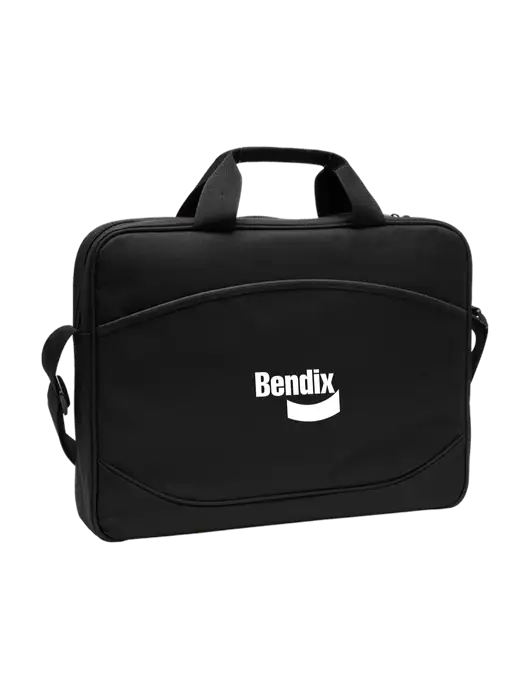 Slim & Lite Black Laptop Case w/Bendix Logo