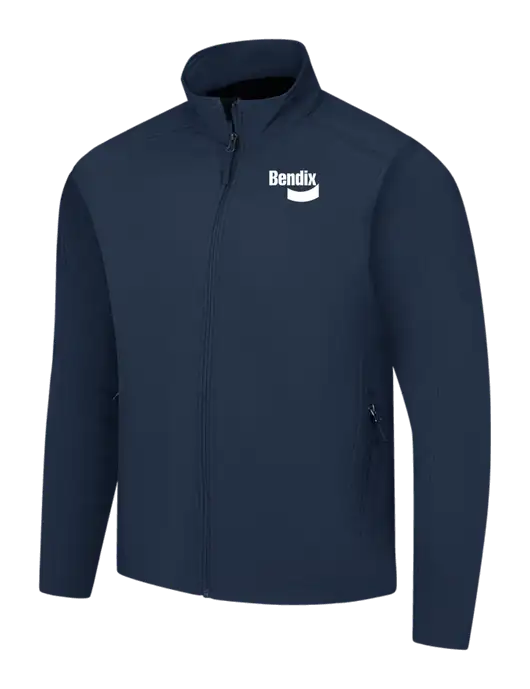 Navy Core Soft Shell Jacket w/Bendix Logo